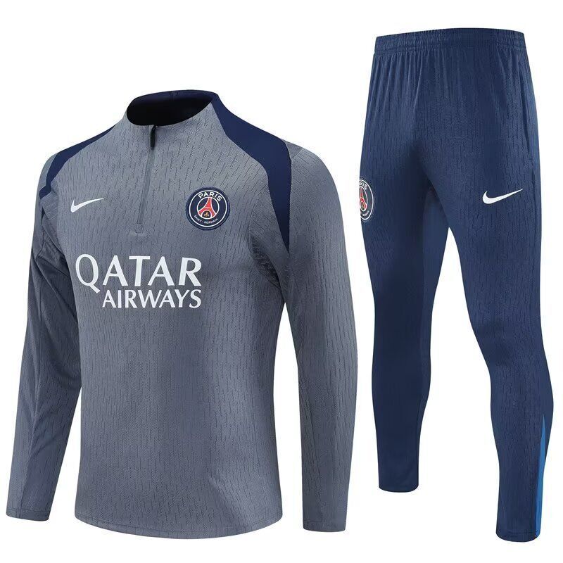 AAA Quality Paris St Germain 25/26 Tracksuit - Grey